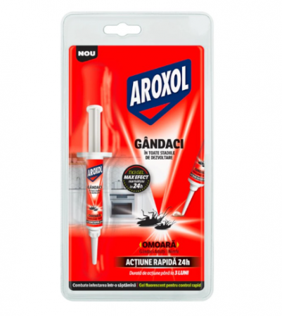 Insecticide - Insecticid pentru Gandaci Aroxol, Seringa cu Gel TX3, 5 g