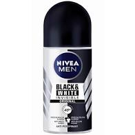 Deodorante si antiperspirante - Deodorant roll-on antiperspirant "Invisible for Black and White" pentru bărbați 50 ml