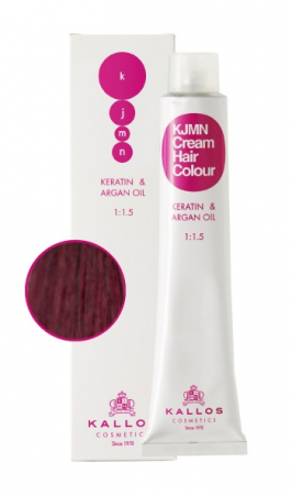 Vopsea de par si oxidant - Vopsea de Par Profesionala 6.20 Blond Inchis cu Nuanta de Violet Kallos Kjmn (100 ml)