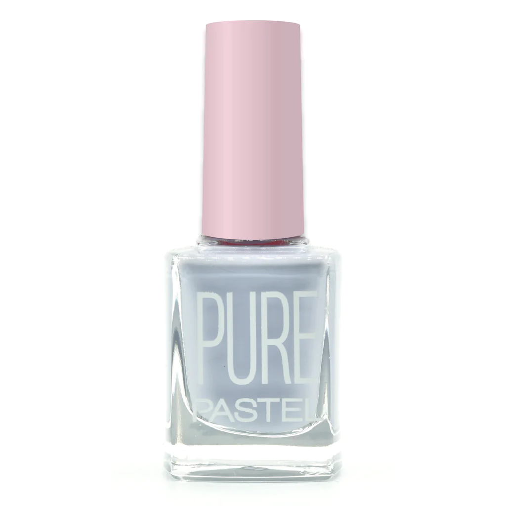 Produse manichiura & pedichiura - Lac de unghii vegan Pastel Pure 610, Gri Deschis, 13 ml