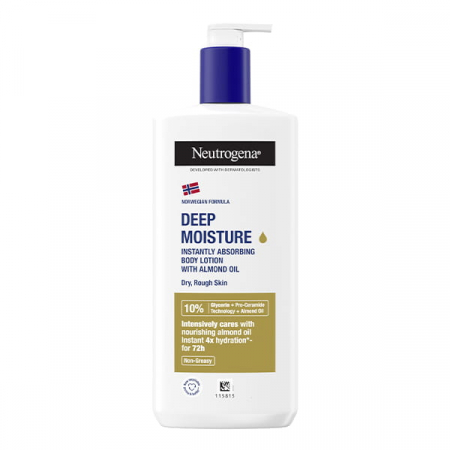 Lotiuni si creme de corp - Lotiune de corp cu ulei de migdale hidratare profunda, Neutrogena, 400 ml