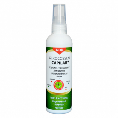 Tratamente si masca de par - Lotiune impotriva caderii parului Capilar+  Gerocossen 125 ml
