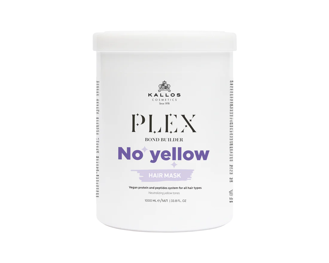 Ingrijire personala & Cosmetice - Masca de par Kallos Plex Bond Builder NO YELLOW împotriva tonurilor de galben