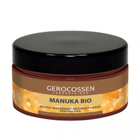 Tratamente si masca de par - Masca tratament restructurant pentru par Manuka Bio 300 ml