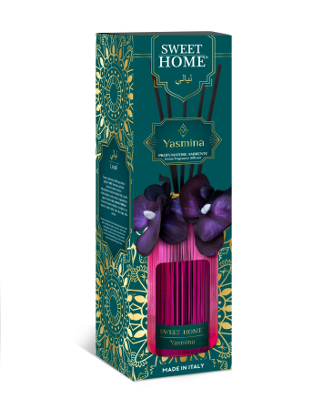 Odorizant camera - Odorizant de camera Arabesc cu betisoare, Yasmina, 200ml