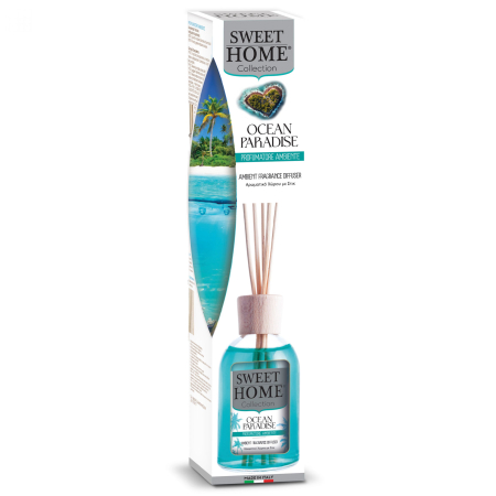 Casa - Odorizant de camera cu betisoare, Ocean, 100 ml