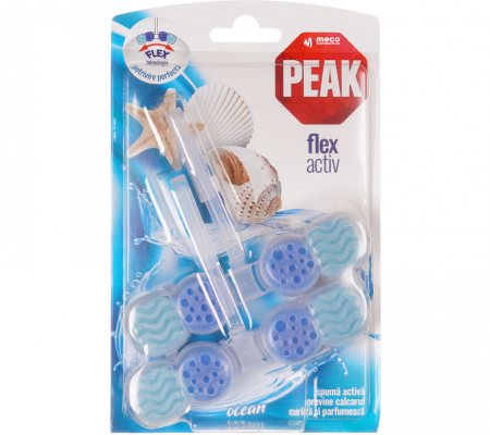 Odorizant toaleta - Odorizant Peak WC Flex Activ 2x48g (Ocean Breeze)