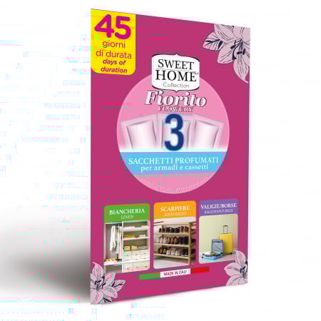 Casa - Odorizant  Saculeti parfumati 3buc/set pentru haine