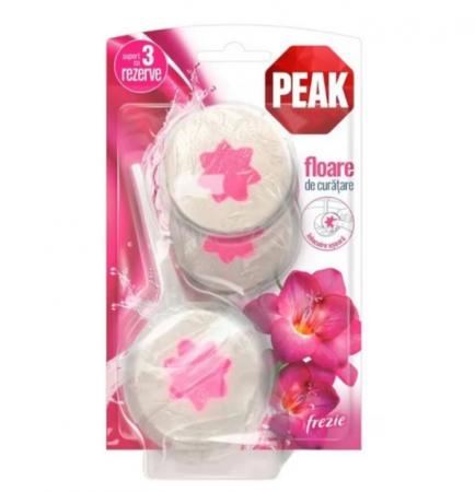 Casa - Odorizant wc Peak aparat si 3 rezerve 45 gr frezie