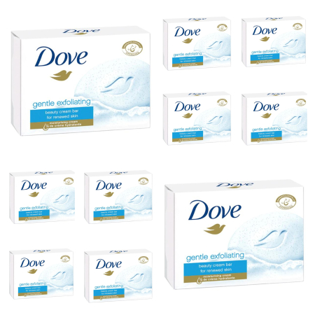 Ingrijire personala & Cosmetice - Pachet 10 x Sapun Crema Dove Sapun solid exfoliant 90gr