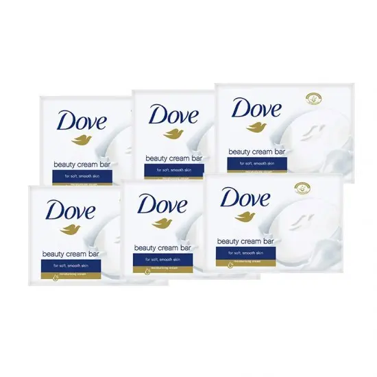 Sapunuri - Pachet 6x Sapun crema Dove Original, 90 g