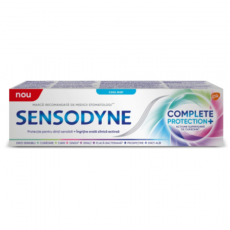 Ingrijire personala & Cosmetice - Pasta de dinti Complete Protection, Cool Mint, 75 ml, Sensodyne