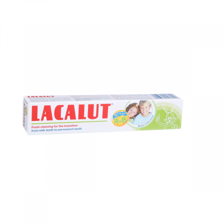 Pasta de dinti - Pasta de dinti Lacalut Kids, 4-8 ani, 50 ml