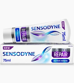 Ingrijire personala & Cosmetice - Pasta de dinti pentru sensibilitate dentara Sensodyne Clinical Repair Active White, 75ml