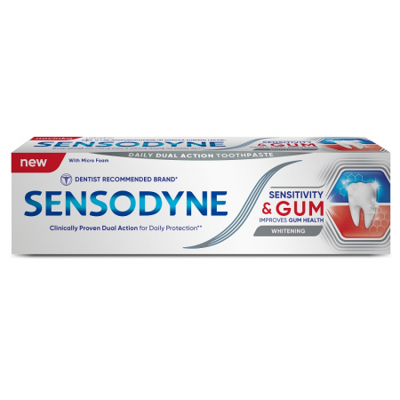 Ingrijire personala & Cosmetice - Pasta de dinti Sensitivity & Gum Whitening, 75ml, Sensodyne