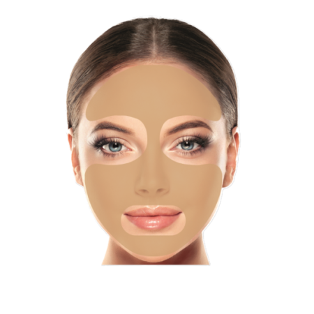 Pensula in unghi pentru fond de ten PT901.F06 [1]