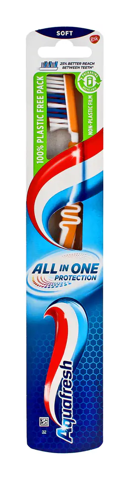 Ingrijire personala & Cosmetice - Periuta de dinti Aquafresh All In One Soft diverse culori
