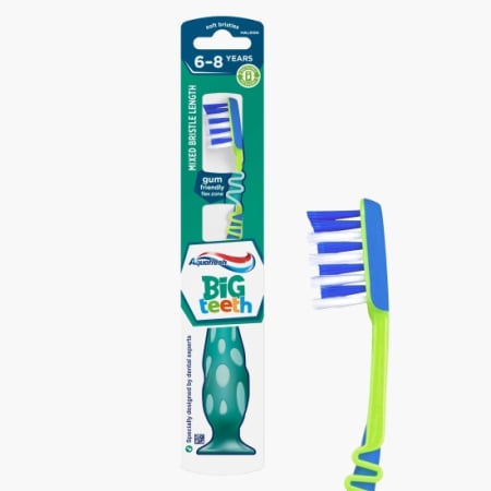 Periute de dinti - Periuta de dinti Aquafresh Big Teeth Soft diverse culori
