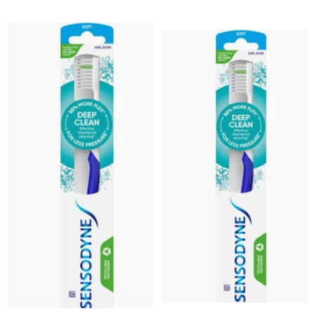 Periute de dinti - Set 2 x Periuta de Dinti, Sensodyne, Deep Clean Soft