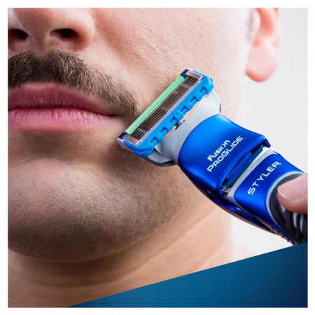 Aparat de ras Gillette Fusion ProGlide Styler, maner cu 1 rezerva [1]