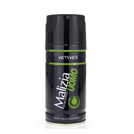 Deodorante si antiperspirante - Deodorant Parfum Malizia uomo Vetyver 150ml