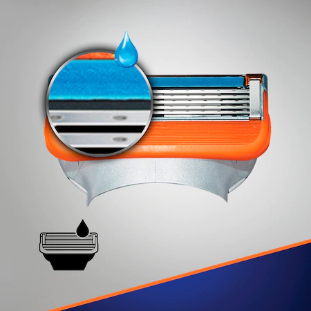 Rezerve aparat de ras Gillette Fusion Manual, 4 buc [2]