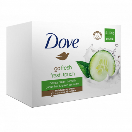 Sapunuri - Sapun crema Dove Fresh Touch, 90 g