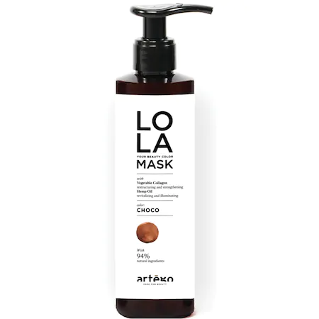 Tratamente si masca de par - Masca nuantatoare LOLA Choco