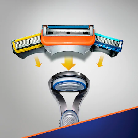 Rezerve aparat de ras Gillette Fusion Manual, 4 buc [1]