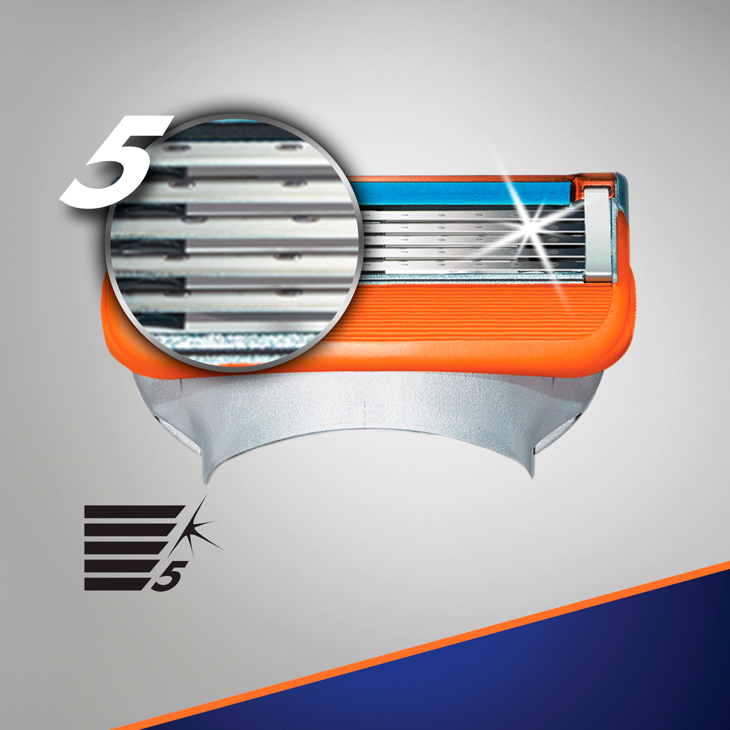 Rezerve aparat de ras Gillette Fusion Manual, 4 buc [3]