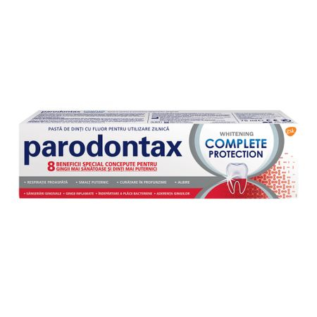 Pasta de dinti - Pasta de dinti Parodontax Complete Protection Whitening, 75 ml