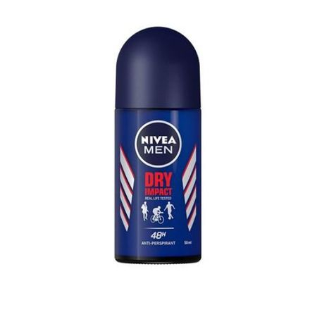 Ingrijire personala & Cosmetice - Deodorant antiperspirant roll-on 48h Nivea Men Dry Impact 50ml