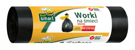 Saci menajeri - Saci menajeri negri Bee Smart, 60 L, 59 x 69 cm, 10 buc