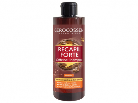 Sampon de par - Sampon contra caderii parului cu cafeina Gerocossen Recapil Forte, 400 ml