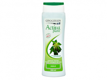 Sampon de par - Sampon cu urzica Gerocossen Activa Plant, 400 ml