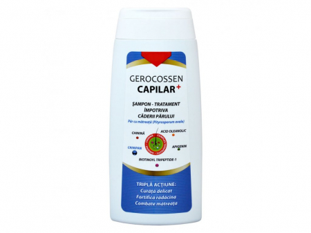 Sampon de par - Sampon impotriva caderii parului pentru par cu matreata Gerocossen Capilar+ 275 ml