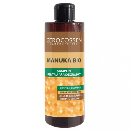 Sampon de par - Sampon pentru par degradat Manuka Bio 400 ml