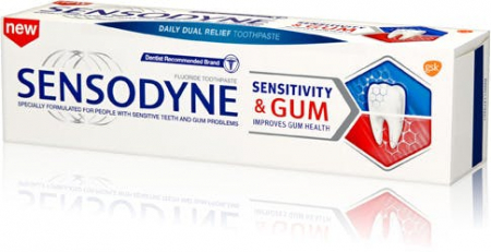 Pasta de dinti - Pasta de Dinti Sensodyne Sensitivity & Gum 75 ml