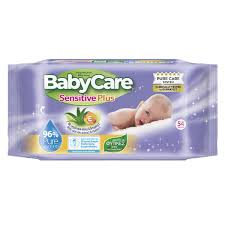 Servetele umede - Servetele umede bebelusi BABYCARE Sensitive, 54 buc