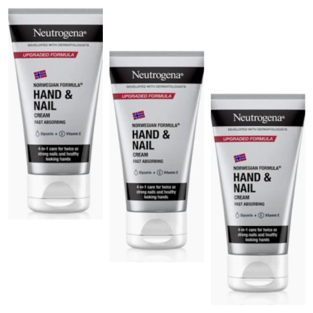 Ingrijire personala & Cosmetice - set  3 X Crema de maini si unghii Neutrogena, 75 ml