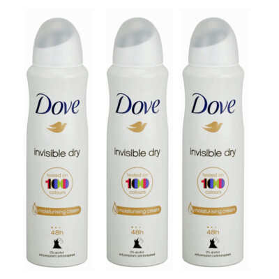 Ingrijire personala & Cosmetice - Set 3 X Deodorant antiperspirant spray Dove Invisible Dry, 150 ml