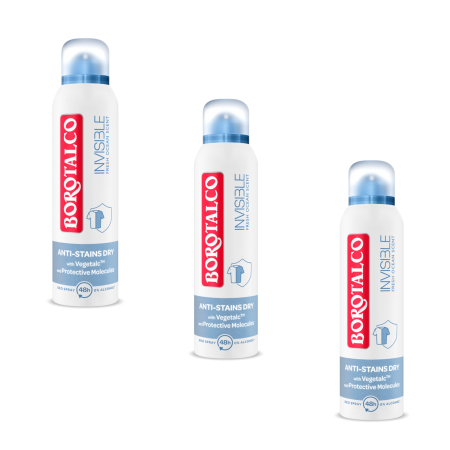Ingrijire personala & Cosmetice - Set 3 X Deodorant spray Borotalco Invisible Fresh 150ml