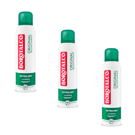 Ingrijire personala & Cosmetice - Set 3 X Deodorant spray Borotalco Original 150ml