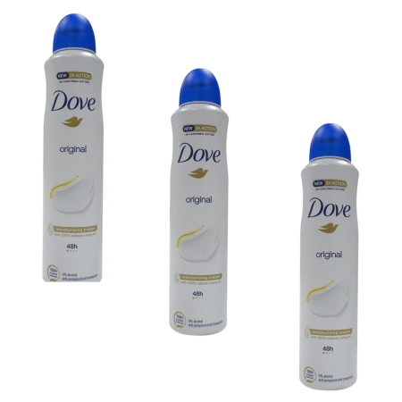 Ingrijire personala & Cosmetice - Set 3 X Deodorant spray Dove Original, 250 ml
