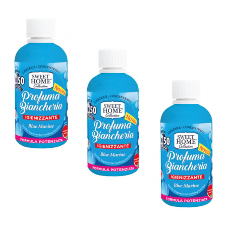 Casa - Set 3 X  Parfum rufe concentrat 50 de spalari 250 ml, blue marine