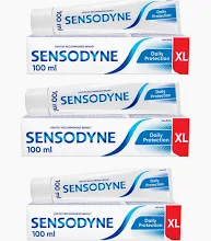Ingrijire personala & Cosmetice - Set 3 X Pasta de dinti Sensodyne Daily Protection, 100 ml