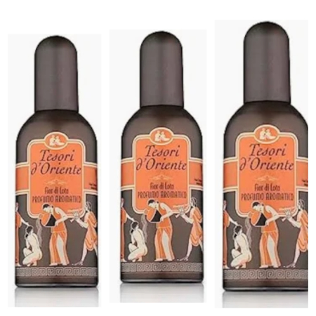 Ingrijire personala & Cosmetice - Set 3X Apa de parfum Tesori d'Oriente Lotus, Femei, 100 ml