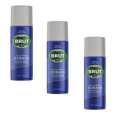 Ingrijire personala & Cosmetice - Set 3X Deodorant antiperspirant spray Brut Ocean,200 ml