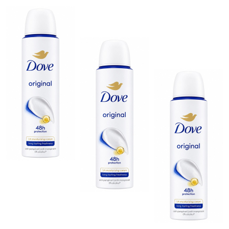 Ingrijire personala & Cosmetice - SET 3X Deodorant Dove 150ml ORIGINAL