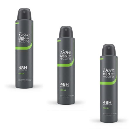 Deodorante si antiperspirante - SET 3X Deodorant Dove Men +Care Fresh 200 ml